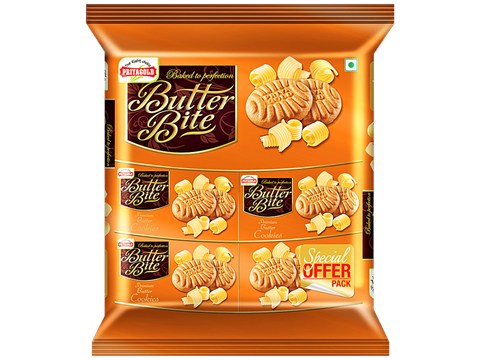 Priyagold Butter Bite - Premium Butter Cookies, 520 g