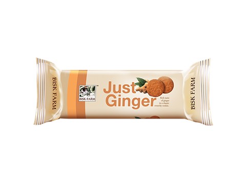 Bisk Farm Just Ginger - The Ginger Biscuit With Real Tang, 150 g