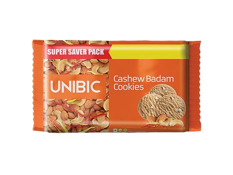 Unibic Cashew Badam Cookies, 100 g