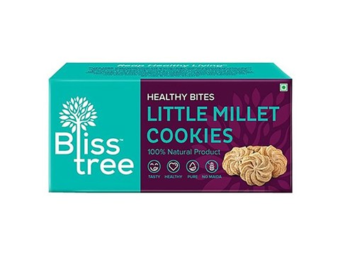 Bliss Tree Healthy Bites Little Millet Cookies, 75 g