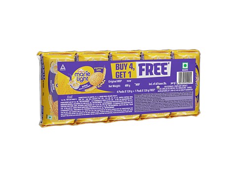 Sunfeast Marie Light Active Biscuits, 600 g