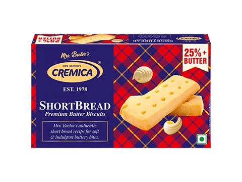 Cremica Shortbread With 26% Butter, 102 g