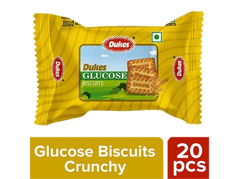 Dukes  Glucose Biscuits - Crunchy, 40 g