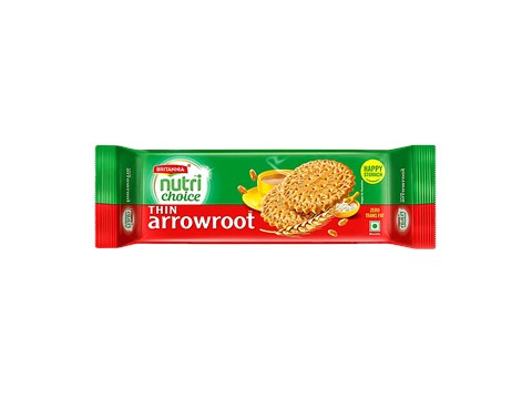 Britannia Nutri Choice Thin Arrowroot Biscuits, 300 g