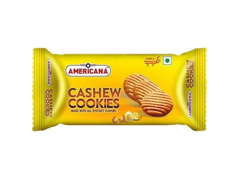 Americana Cashew Cookies - With All Distinct Flavours, Perfect Snack, 67.5 g