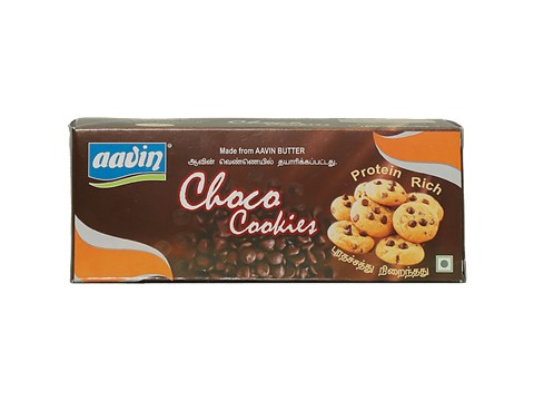 Aavin Choco Cookies - Protein Rich, 80 g
