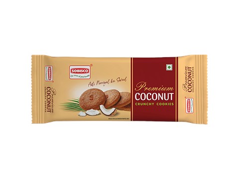 Sobisco Premium Coconut Crunchy Cookies, 255 g