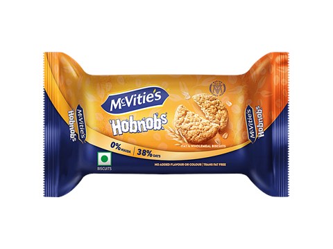 McVitie's Hobnobs Biscuits - Oats & Wholemeal, 75 g