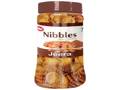 Dukes  Nibbles Jeera Crackers - Crispy, 150 g