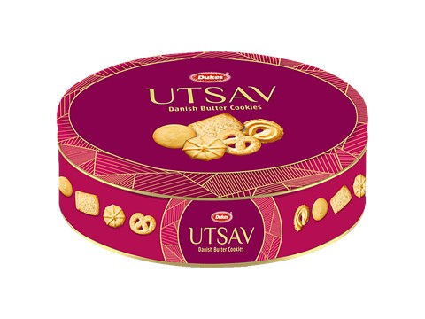 Dukes  Utsav Danish Butter Cookies - Crunchy, 250 g
