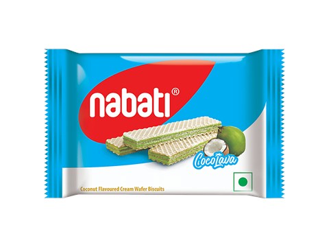 Nabati CocoLava - Coconut Flavoured Cream Wafer Biscuits, 30 g