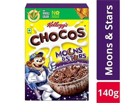 Kellogg's Chocos Moon & Stars, 140 g