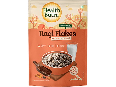 Health Sutra Flakes - Ragi, 250 g