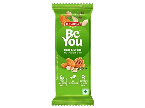 Britannia Be You Nuts & Seeds Nutrition Bar, 35 g