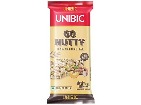 Unibic Go Nutty Snack Bar, 30 g
