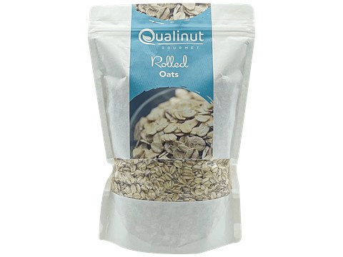 Qualinut Gourmet Rolled Oats - Lower Cholesterol, Rich in Antioxidants, For Gut Health, 500 g