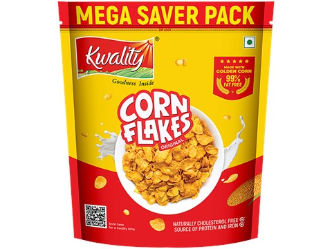 Kwality Original Corn Flakes, 800 g
