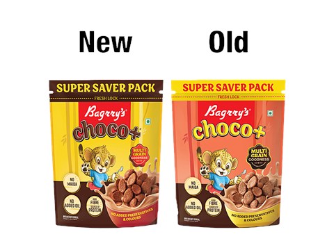 Bagrry's Choco+ Breakfast Cereal, 1 kg