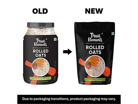 True Elements Rolled Oats, 1.2 kg