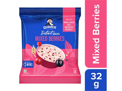 Quaker Instant Oats - Mixed Berries, 32 g
