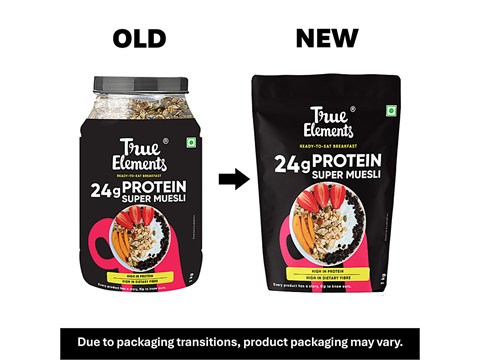 True Elements 20 g Protein Super Muesli, 1 kg