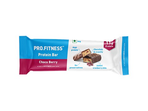 Pro.Fitness Choco Berry Protein Bar, 34 g