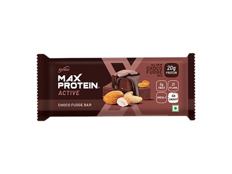 RiteBite Max Protein Choco Fudge 20g Protein Bar, 75 g