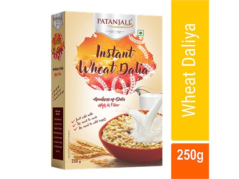 Patanjali Instant Wheat Dalia, 250 g