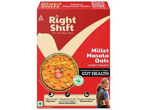 Right Shift Millet Masala Oats Tangy Tomato, 240 g