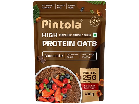 Pintola Chocolate High Protein Oats, 400 g