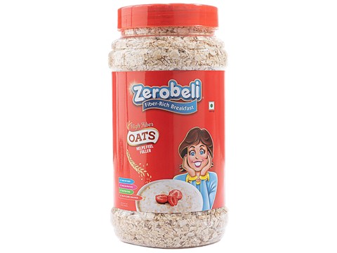 Zerobeli High Fiber Whole Instant Oats, 500 g