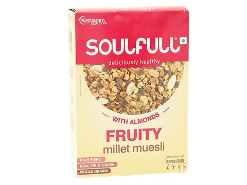 Tata Soulfull Millet Muesli - Fruit & Nut, 400 g