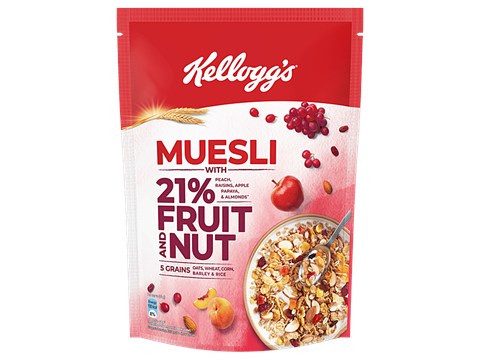 Kellogg's Muesli - Fruit & Nut, 750 g