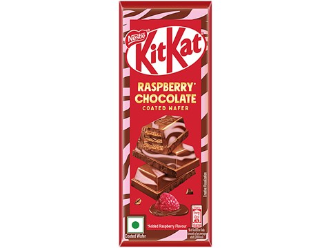 Nestle KitKat Raspberry Chocolate Coated Wafer, 63 g