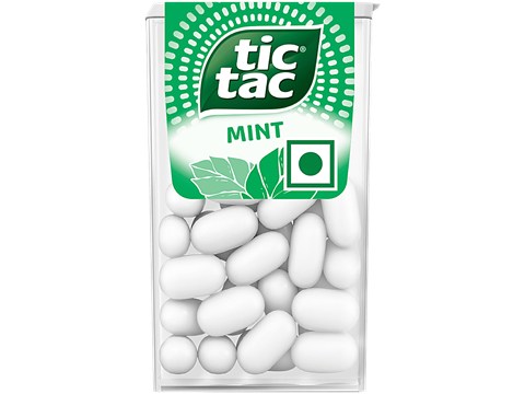 Tic Tac Candy - Gentle Messages, Mint, 13 g