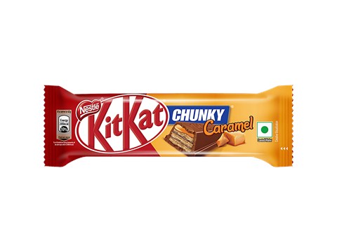 Nestle KitKat Chunky Caramel Coated Wafer Bar, 42 g
