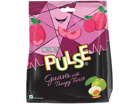 Pulse Guava Candy - With Tangy Twist, Hard-Boiled, 190 g