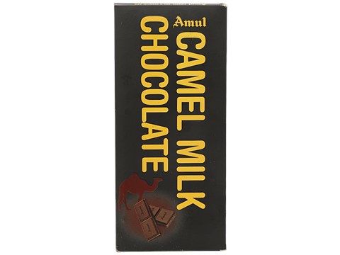 Amul Camel Milk Chocolate - Unique Treat Of Cocoa And Camel Milk, 150 g