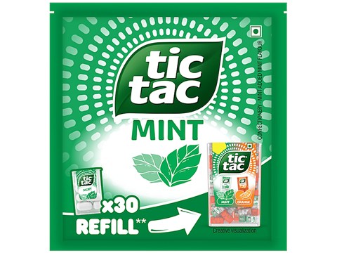 Tic Tac Mint Refill Pack, 102 g