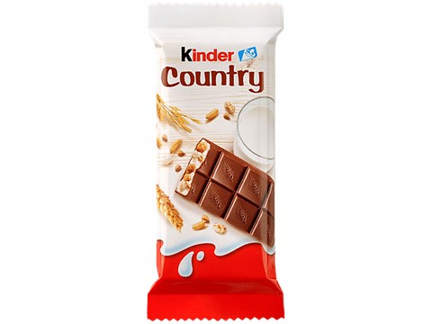 Kinder Country Milk Chocolate Bar, 23.5 g