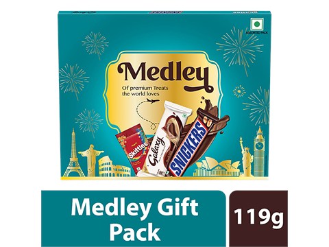 Medley Medley Premium Chocolate Gift Pack - Assorted Chocolates, 119 g