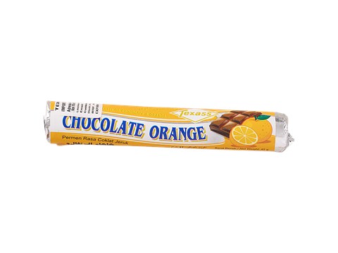 Texass Chocolate Orange Roll Candy, 42 g