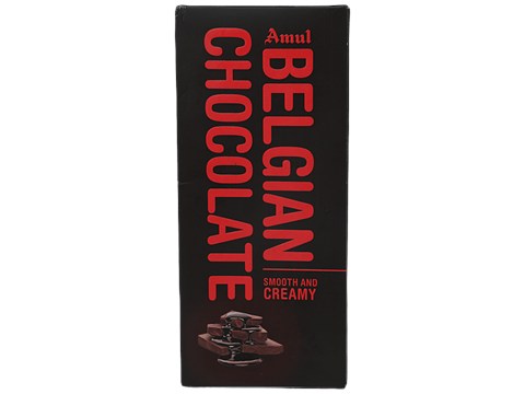 Amul Belgian Chocolate - Smooth & Creamy, 125 g