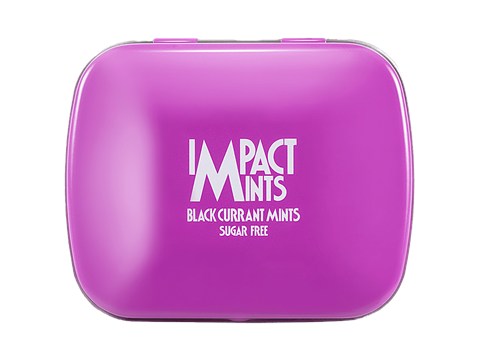 Impact Mint Sugar Free Mints - Black Currant, Instant Refreshment, 14 g