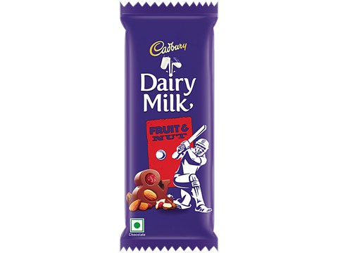 Cadbury Dairy Milk Fruit & Nut Chocolate Bar, 75 g