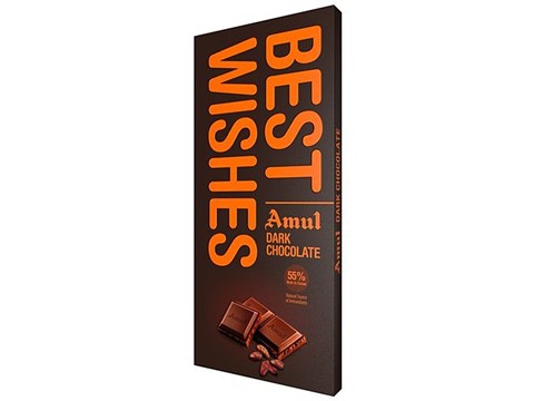 Amul Best Wishes Dark Chocolate, 150 g