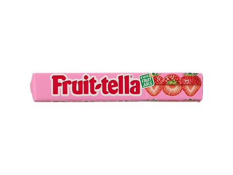 Fruit-Tella  Strawberry Flavour Chewy Candy, 32.4 g