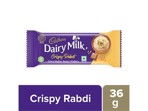 Cadbury Dairy Milk Crispy Rabdi Madbury Chocolate Bar, 36 g