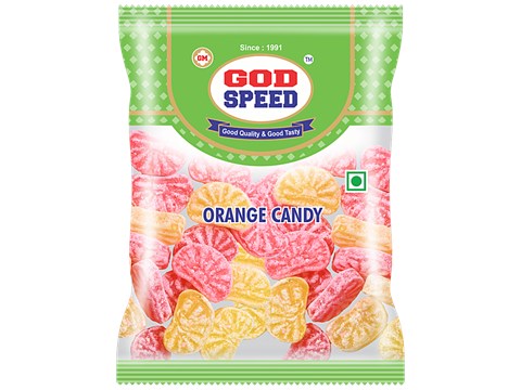 God Speed Orange Candy - Authentic Flavour, 100 g