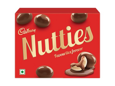 Cadbury Nutties Chocolate Pack, 30 g